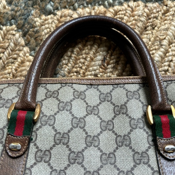 Gucci Canvas Vintage Satchel